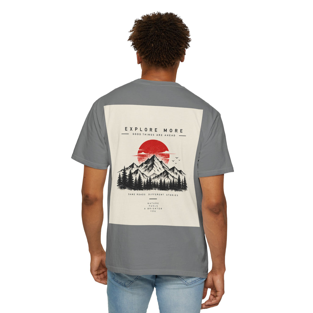 Explore More Mountain T-Shirt — 'Good Things Are Ahead' Outdoor Adventure Tee