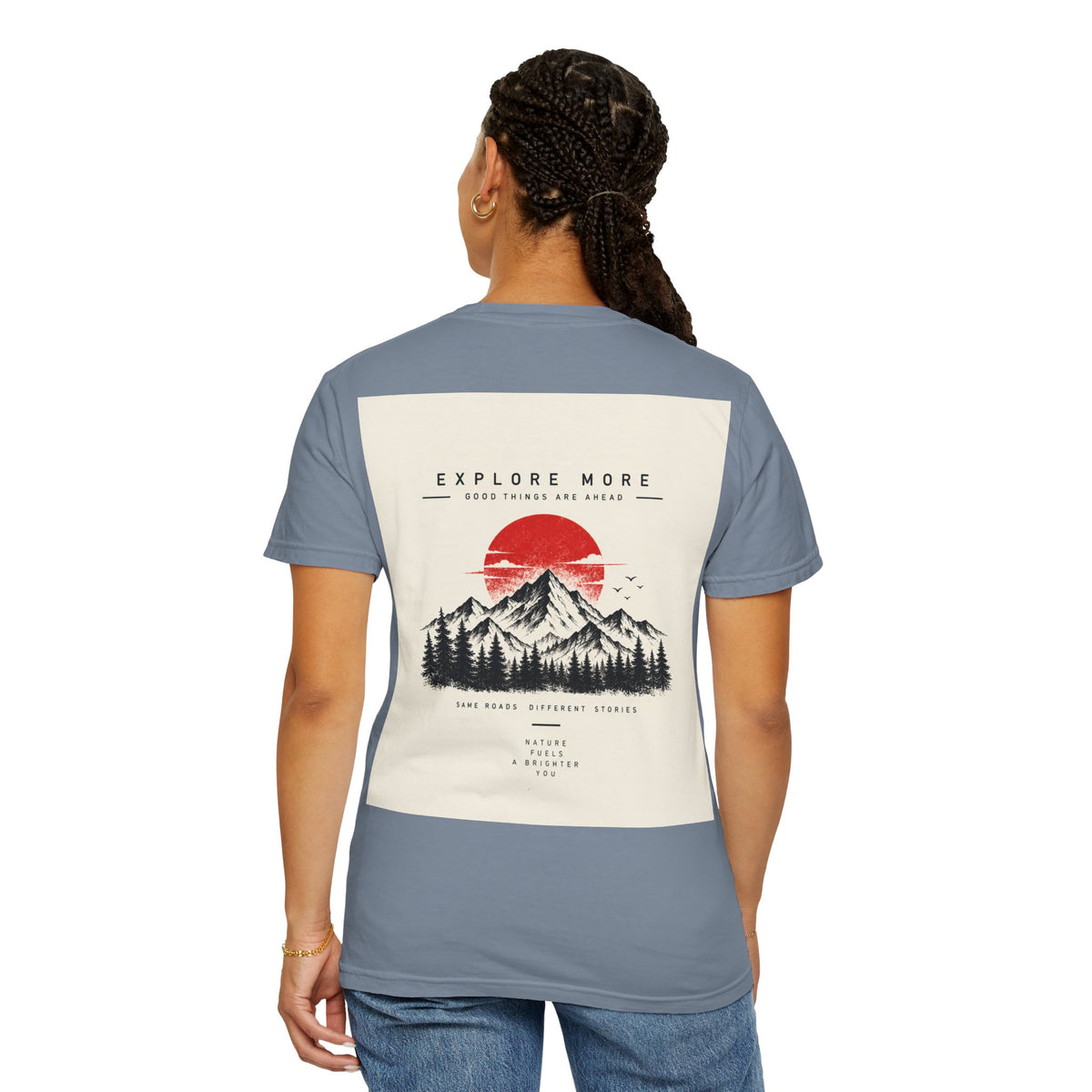 Explore More Mountain T-Shirt — 'Good Things Are Ahead' Outdoor Adventure Tee