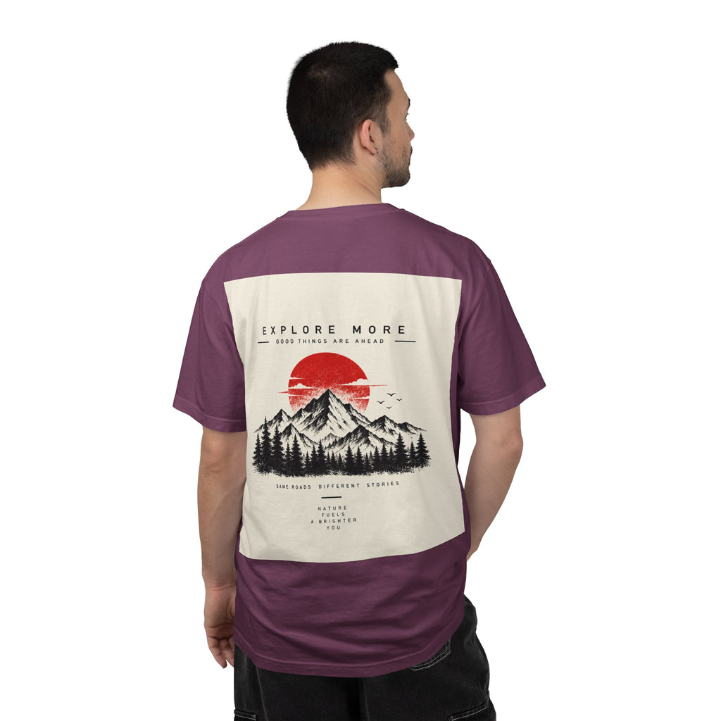 Explore More Mountain T-Shirt — 'Good Things Are Ahead' Outdoor Adventure Tee