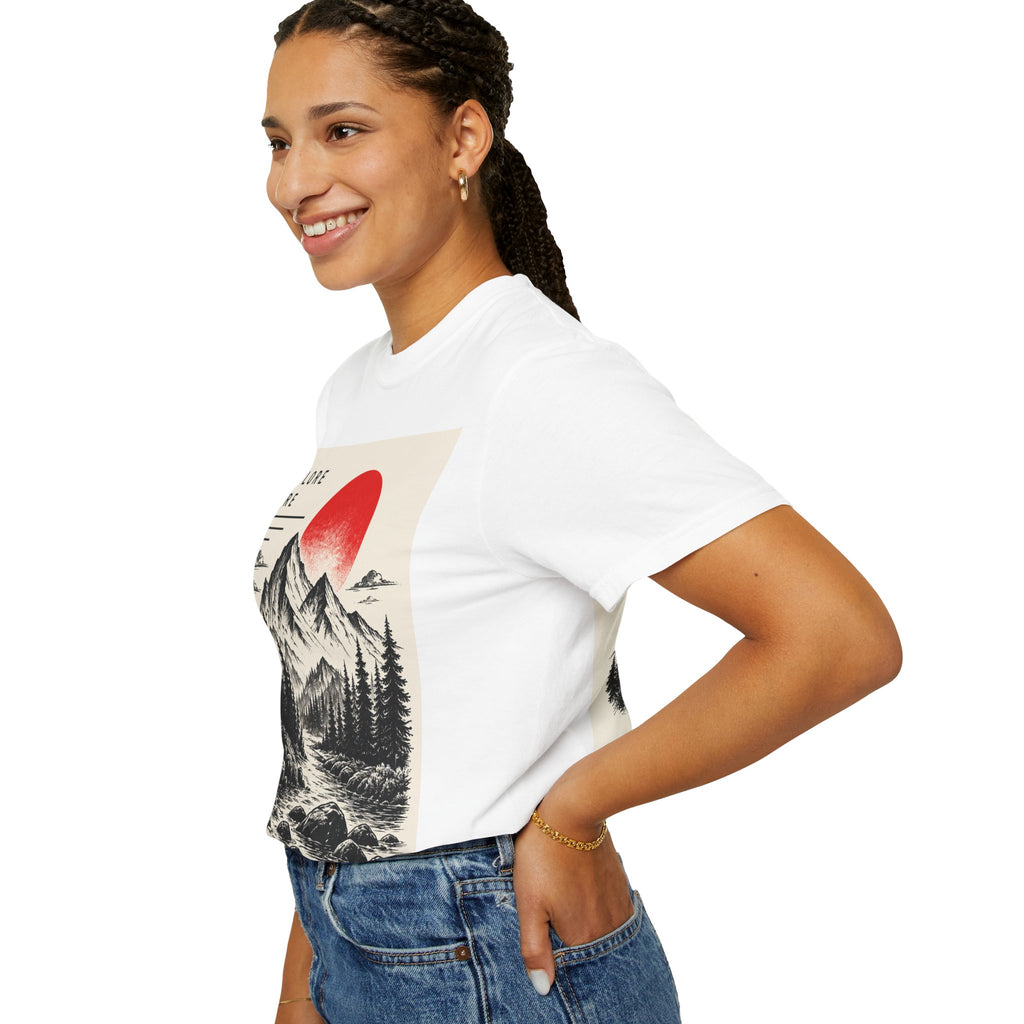 Explore More Mountain T-Shirt — 'Good Things Are Ahead' Outdoor Adventure Tee