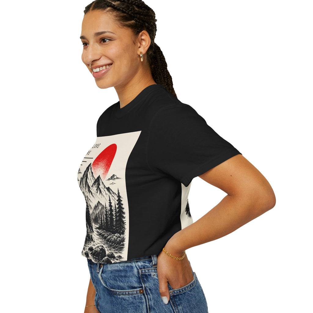 Explore More Mountain T-Shirt — 'Good Things Are Ahead' Outdoor Adventure Tee