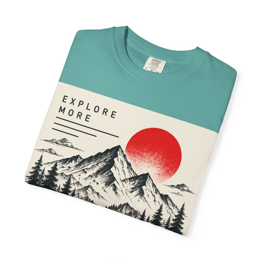 Explore More Mountain T-Shirt — 'Good Things Are Ahead' Outdoor Adventure Tee