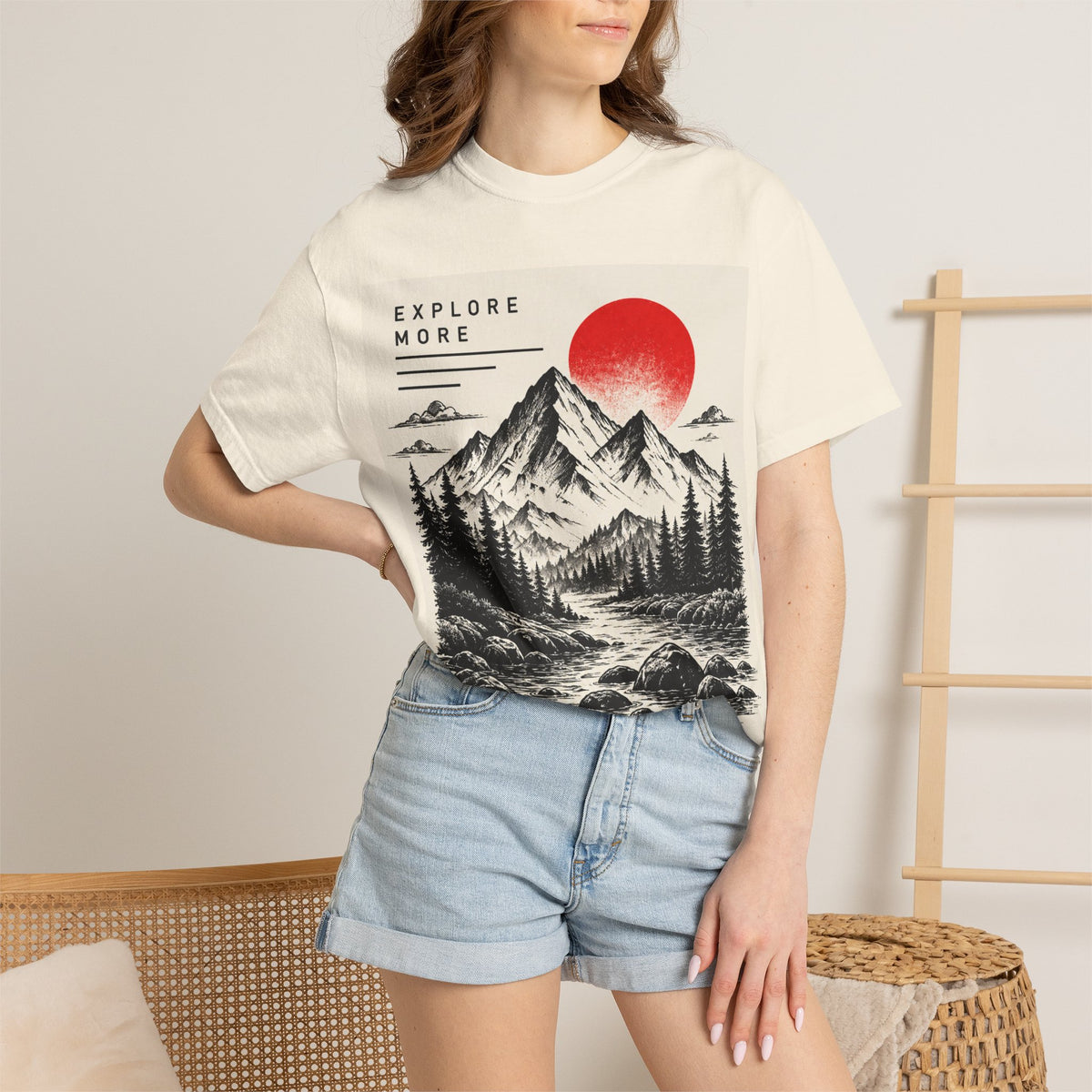 Explore More Mountain T-Shirt — 'Good Things Are Ahead' Outdoor Adventure Tee
