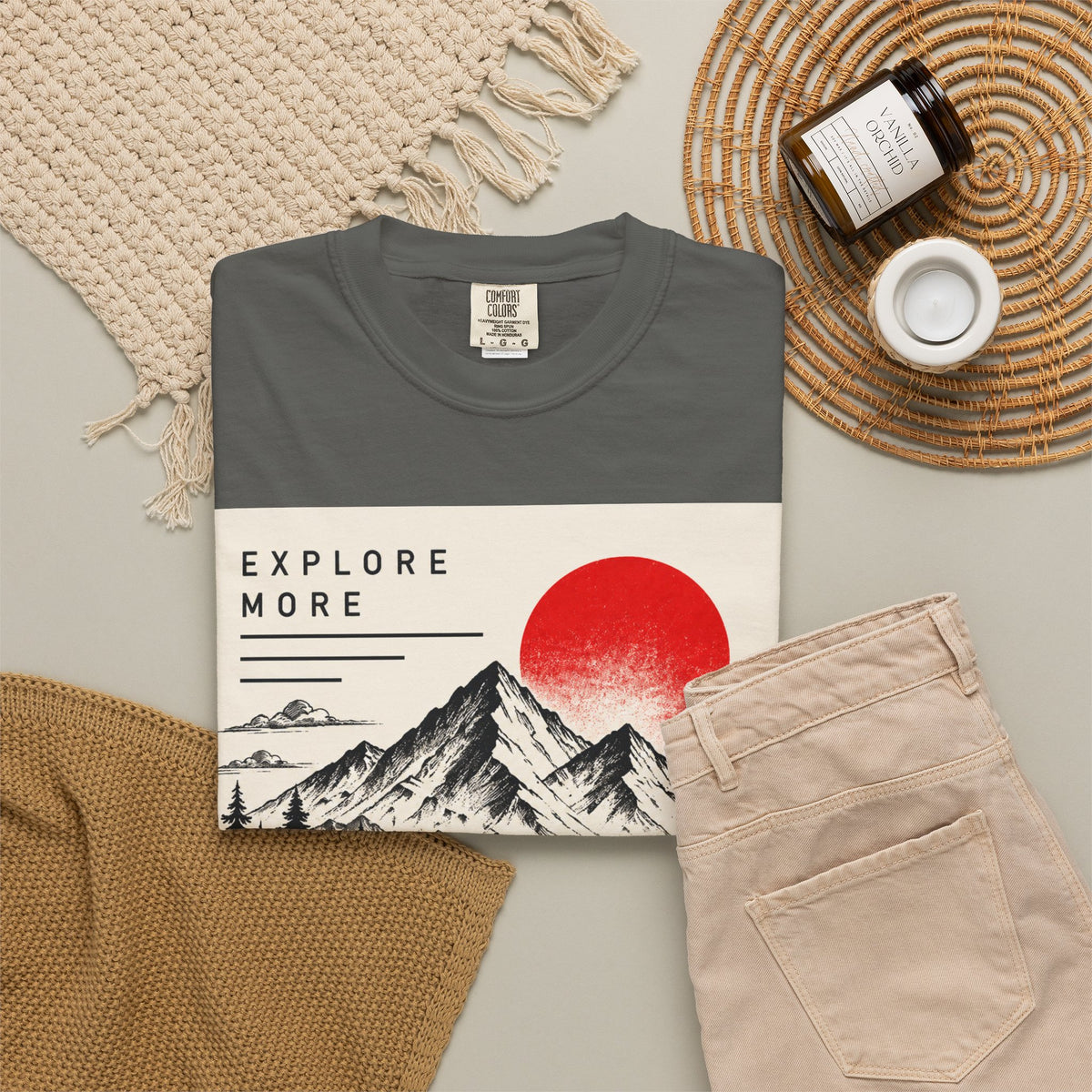 Explore More Mountain T-Shirt — 'Good Things Are Ahead' Outdoor Adventure Tee