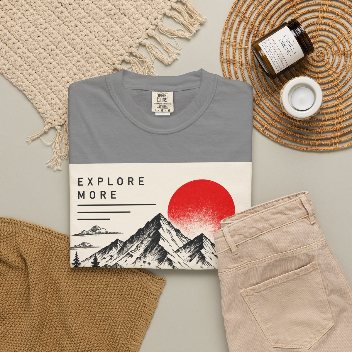 Explore More Mountain T-Shirt — 'Good Things Are Ahead' Outdoor Adventure Tee
