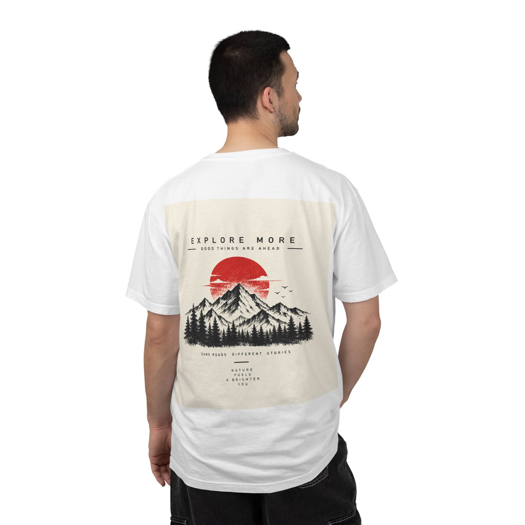 Explore More Mountain T-Shirt — 'Good Things Are Ahead' Outdoor Adventure Tee