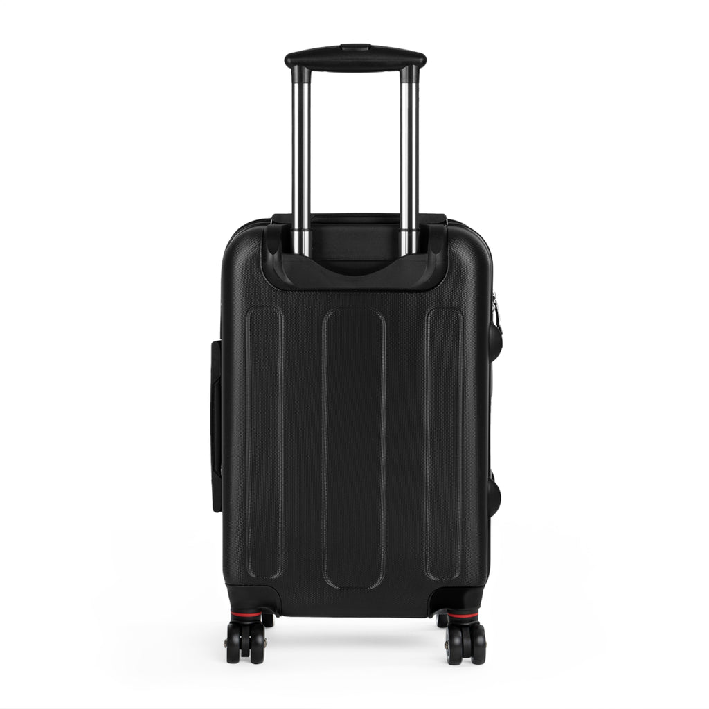 Adventure Awaits World Map Travel Suitcase