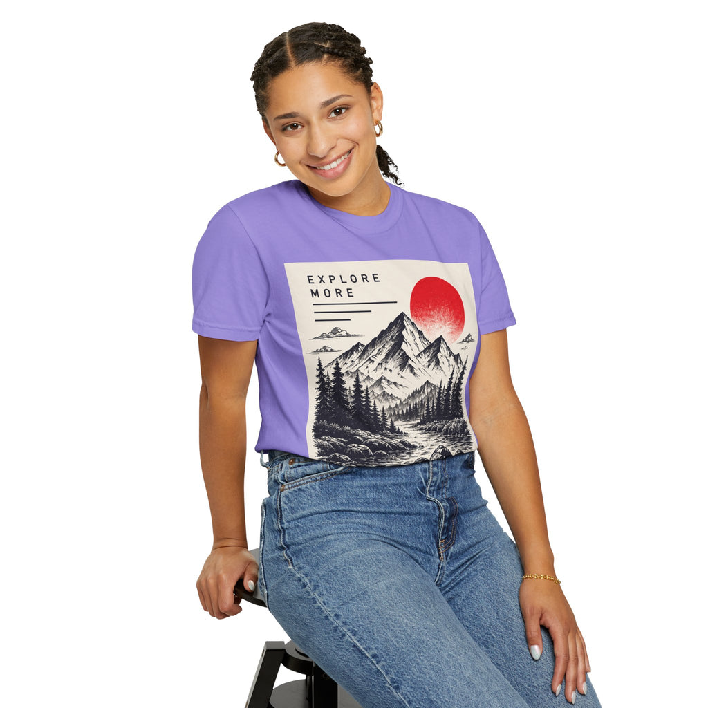 Explore More Mountain T-Shirt — 'Good Things Are Ahead' Outdoor Adventure Tee