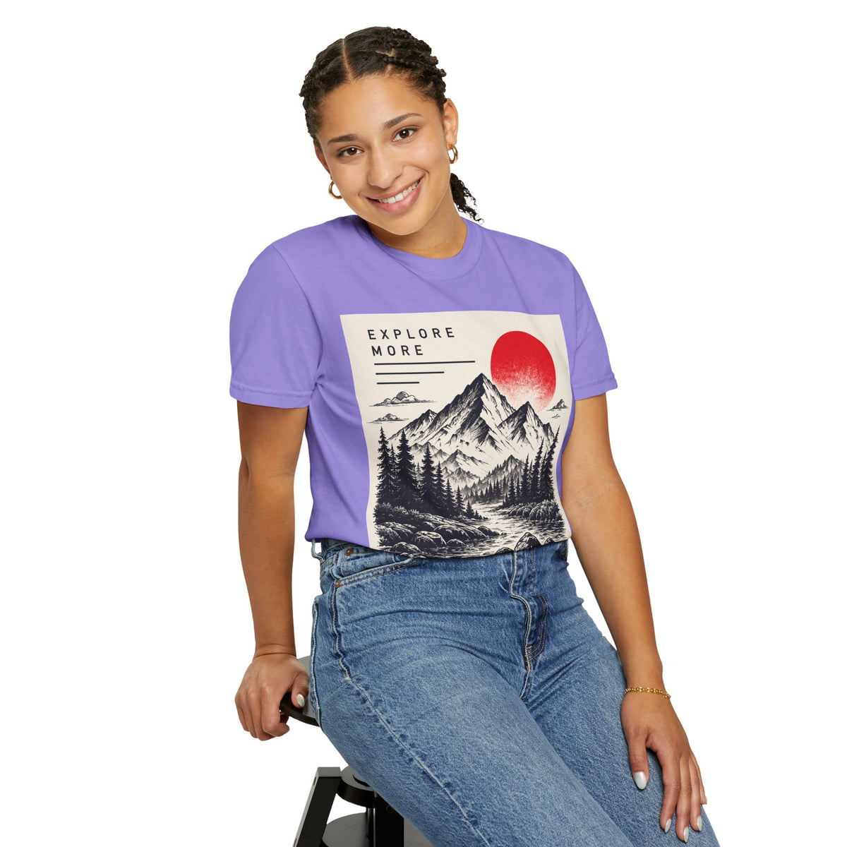 Explore More Mountain T-Shirt — 'Good Things Are Ahead' Outdoor Adventure Tee