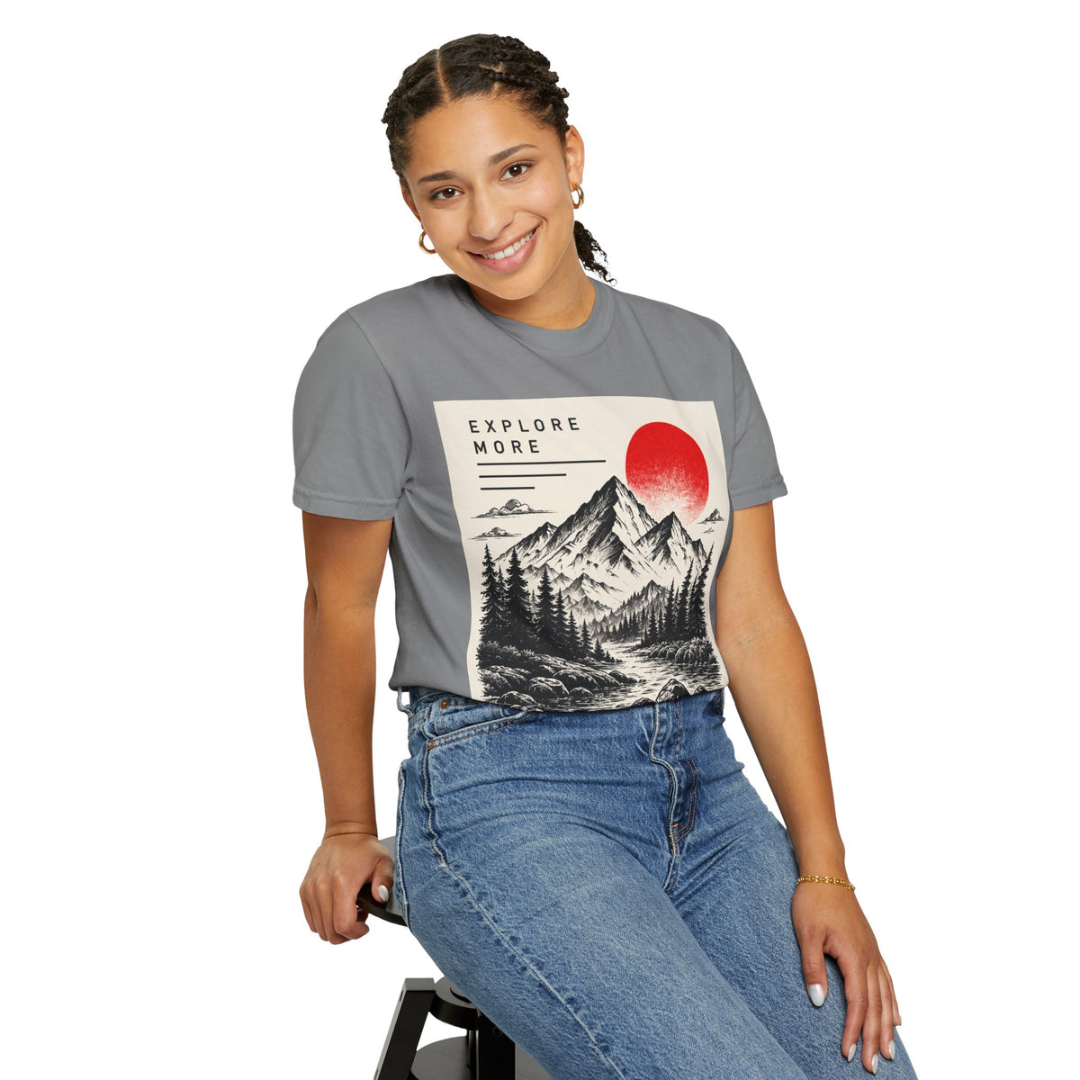 Explore More Mountain T-Shirt — 'Good Things Are Ahead' Outdoor Adventure Tee