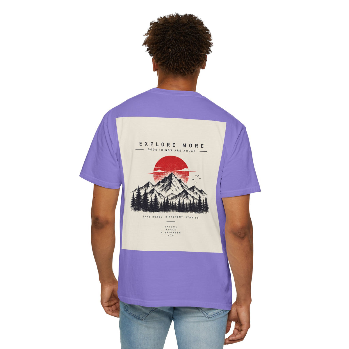 Explore More Mountain T-Shirt — 'Good Things Are Ahead' Outdoor Adventure Tee