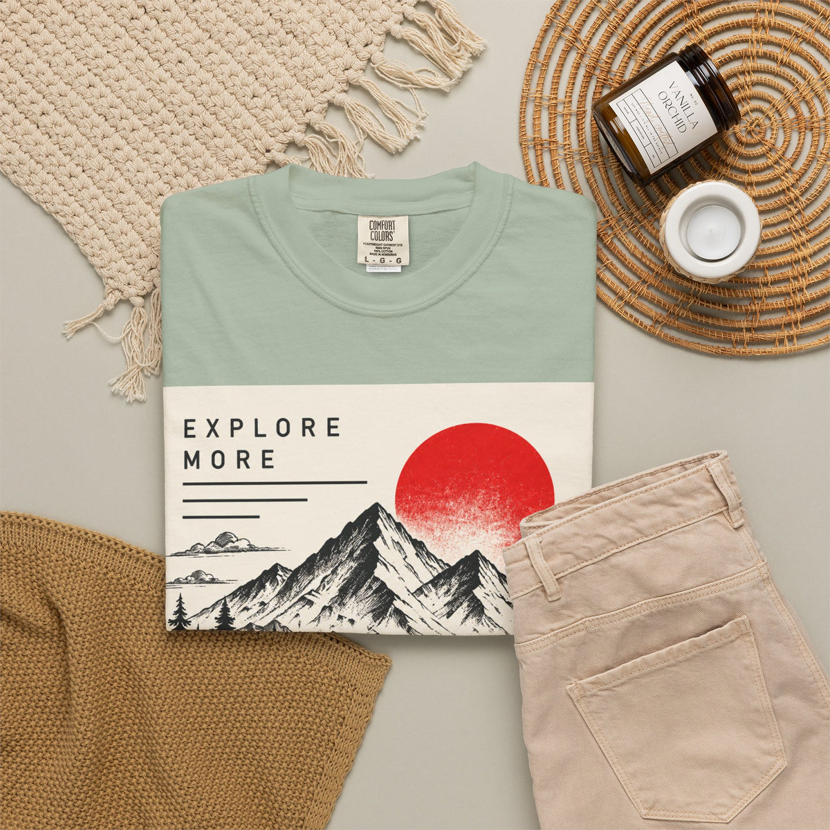 Explore More Mountain T-Shirt — 'Good Things Are Ahead' Outdoor Adventure Tee