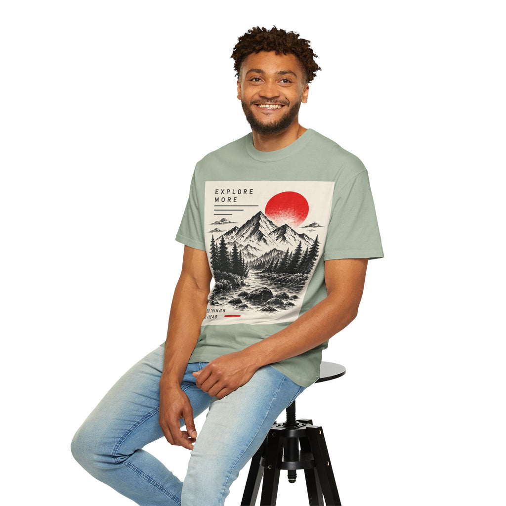 Explore More Mountain T-Shirt — 'Good Things Are Ahead' Outdoor Adventure Tee