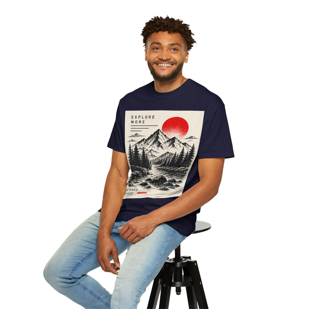 Explore More Mountain T-Shirt — 'Good Things Are Ahead' Outdoor Adventure Tee