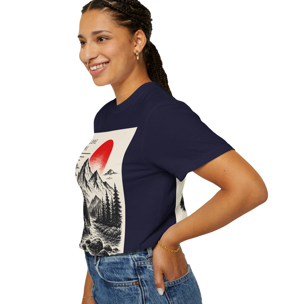 Explore More Mountain T-Shirt — 'Good Things Are Ahead' Outdoor Adventure Tee