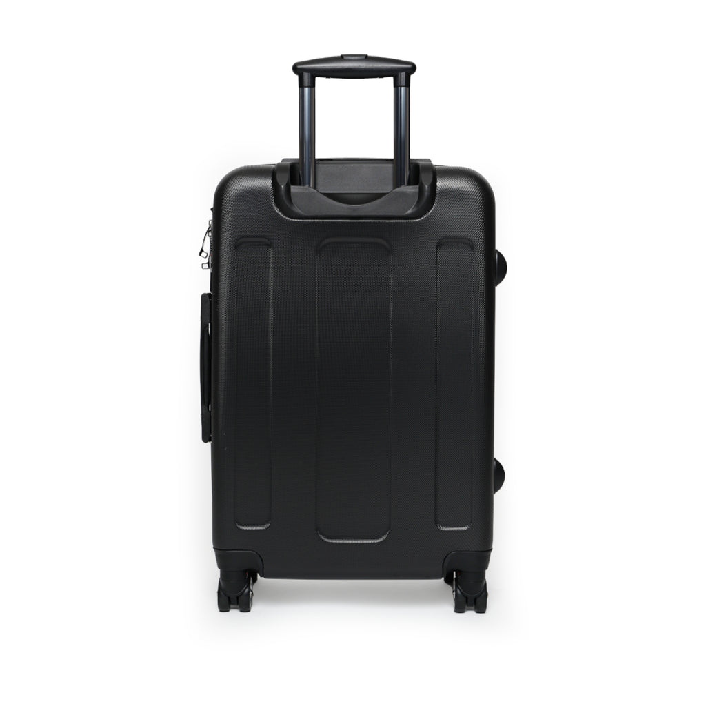 Adventure Awaits World Map Travel Suitcase