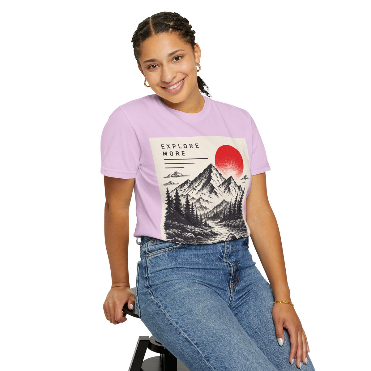 Explore More Mountain T-Shirt — 'Good Things Are Ahead' Outdoor Adventure Tee