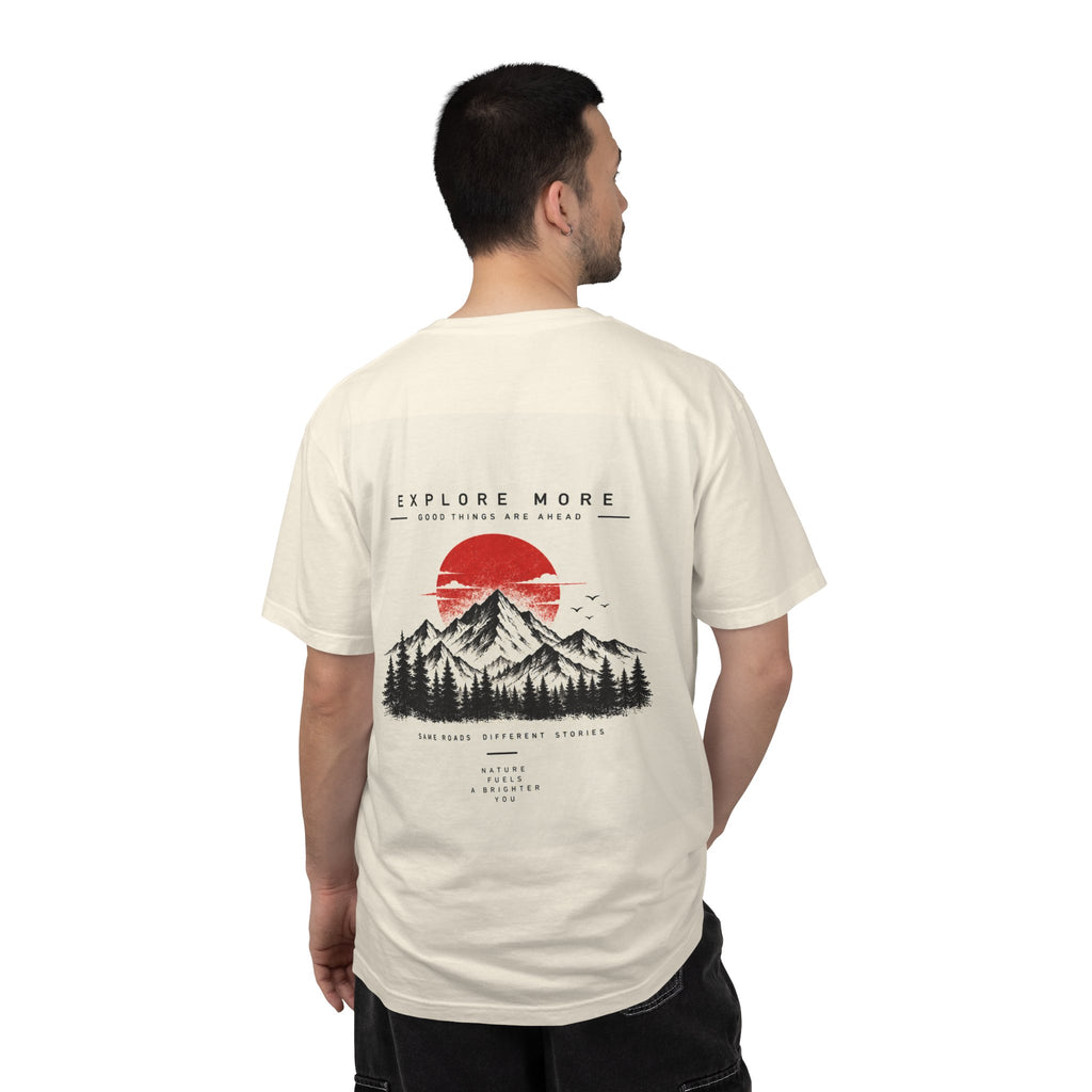 Explore More Mountain T-Shirt — 'Good Things Are Ahead' Outdoor Adventure Tee