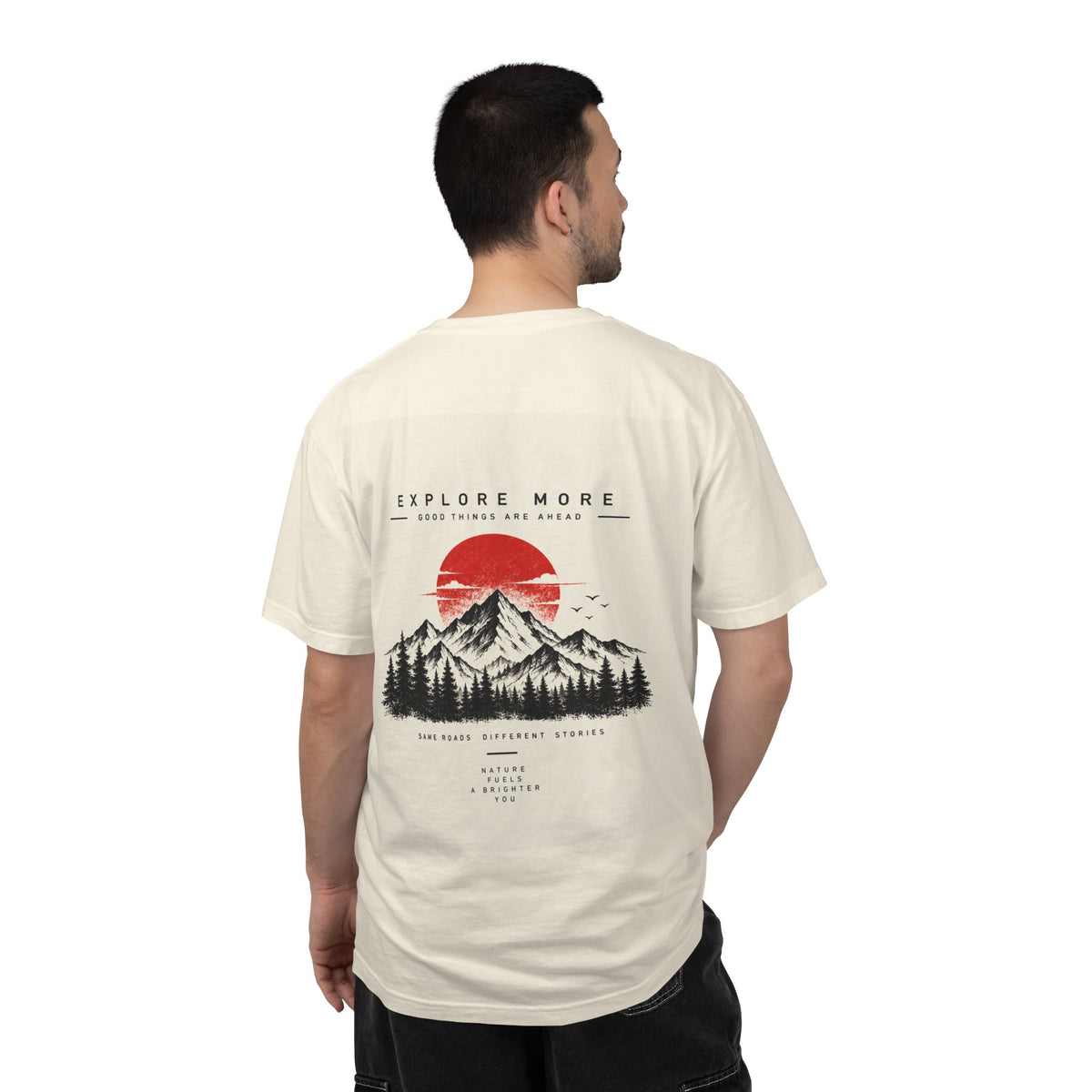 Explore More Mountain T-Shirt — 'Good Things Are Ahead' Outdoor Adventure Tee