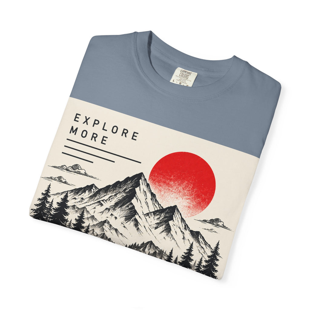 Explore More Mountain T-Shirt — 'Good Things Are Ahead' Outdoor Adventure Tee