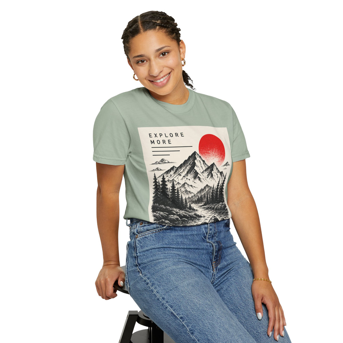 Explore More Mountain T-Shirt — 'Good Things Are Ahead' Outdoor Adventure Tee