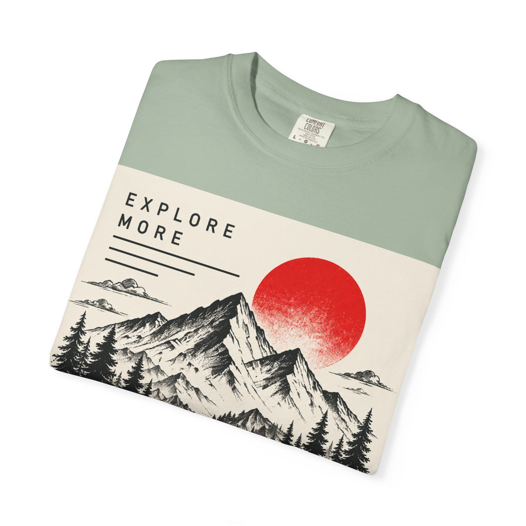 Explore More Mountain T-Shirt — 'Good Things Are Ahead' Outdoor Adventure Tee