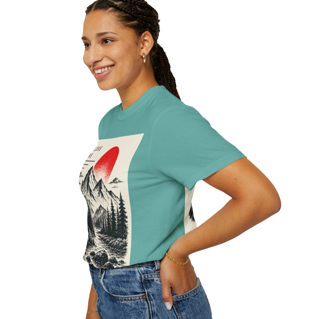 Explore More Mountain T-Shirt — 'Good Things Are Ahead' Outdoor Adventure Tee