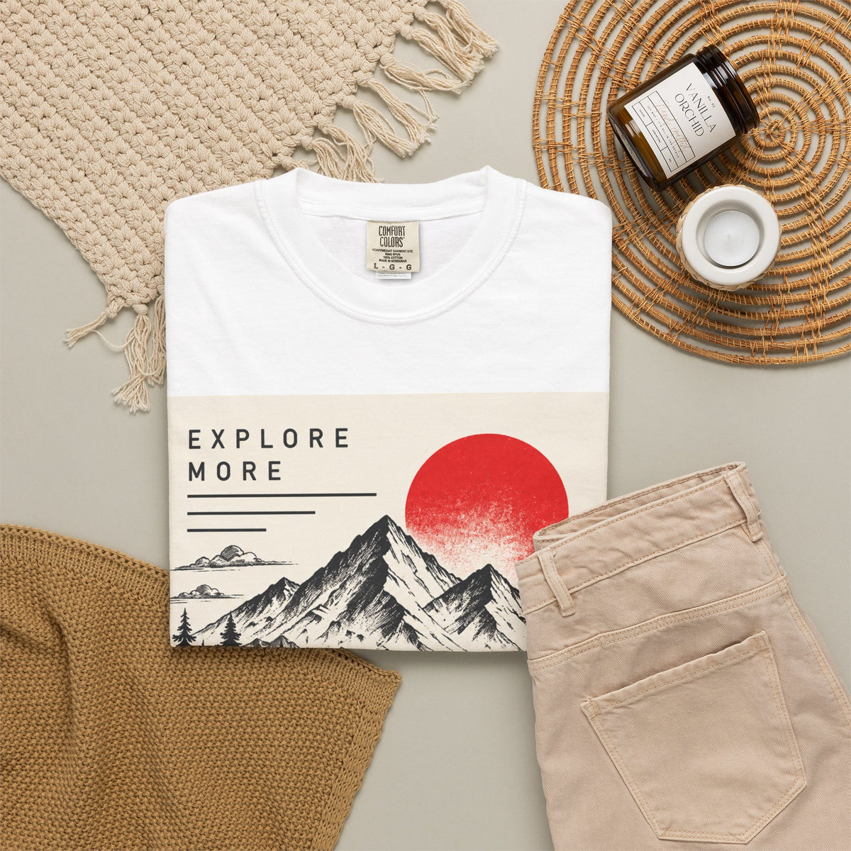 Explore More Mountain T-Shirt — 'Good Things Are Ahead' Outdoor Adventure Tee