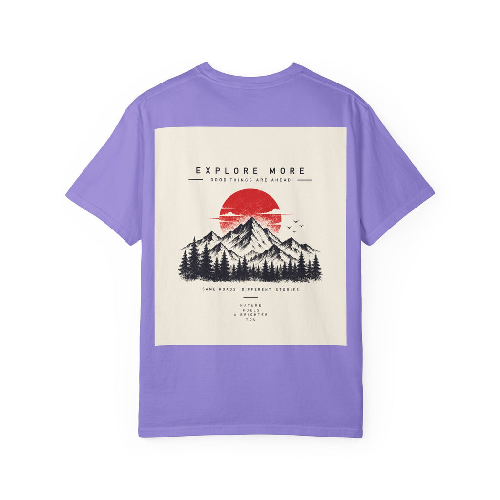 Explore More Mountain T-Shirt — 'Good Things Are Ahead' Outdoor Adventure Tee