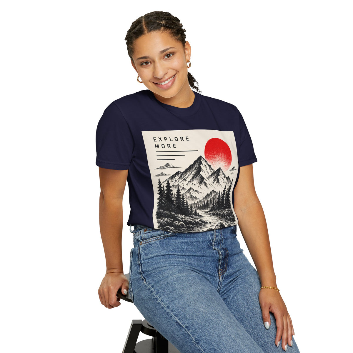 Explore More Mountain T-Shirt — 'Good Things Are Ahead' Outdoor Adventure Tee
