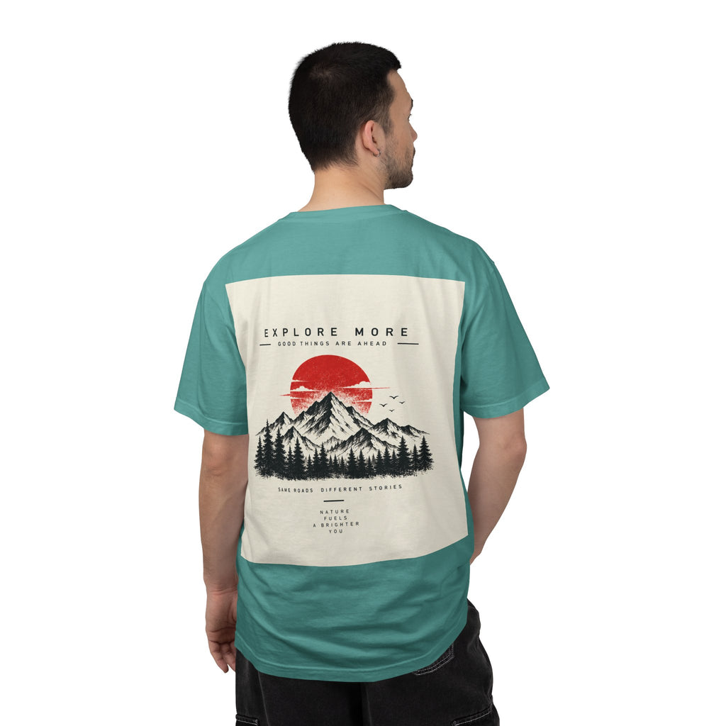 Explore More Mountain T-Shirt — 'Good Things Are Ahead' Outdoor Adventure Tee