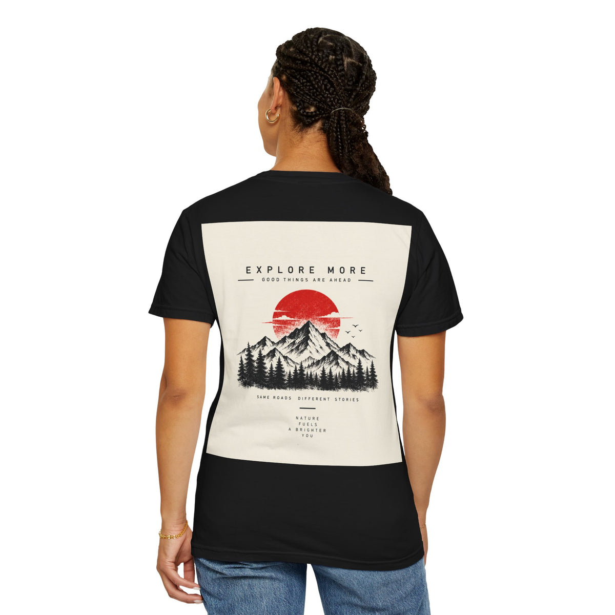 Explore More Mountain T-Shirt — 'Good Things Are Ahead' Outdoor Adventure Tee