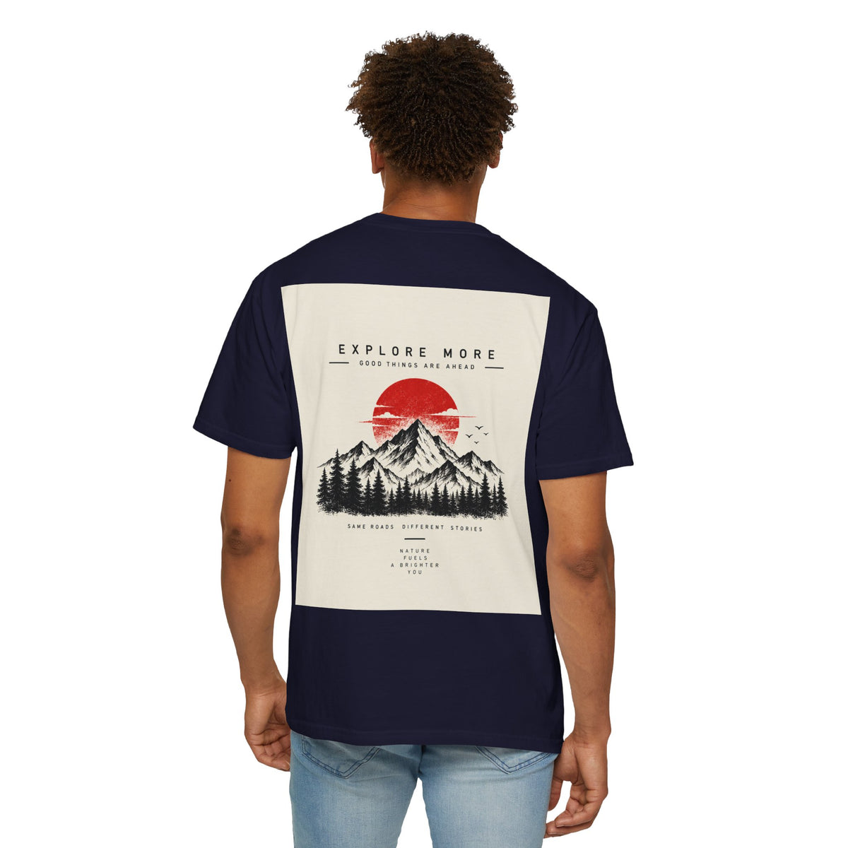 Explore More Mountain T-Shirt — 'Good Things Are Ahead' Outdoor Adventure Tee