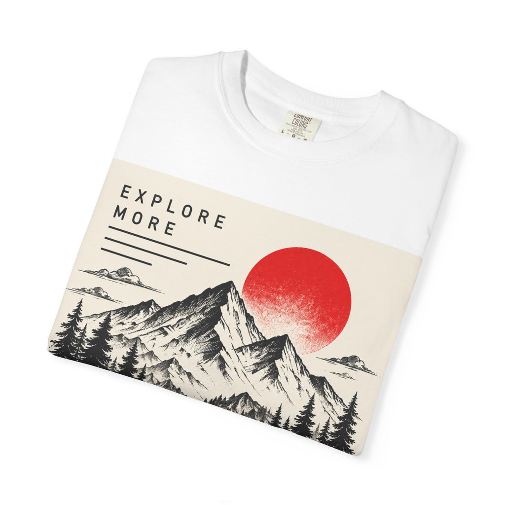 Explore More Mountain T-Shirt — 'Good Things Are Ahead' Outdoor Adventure Tee