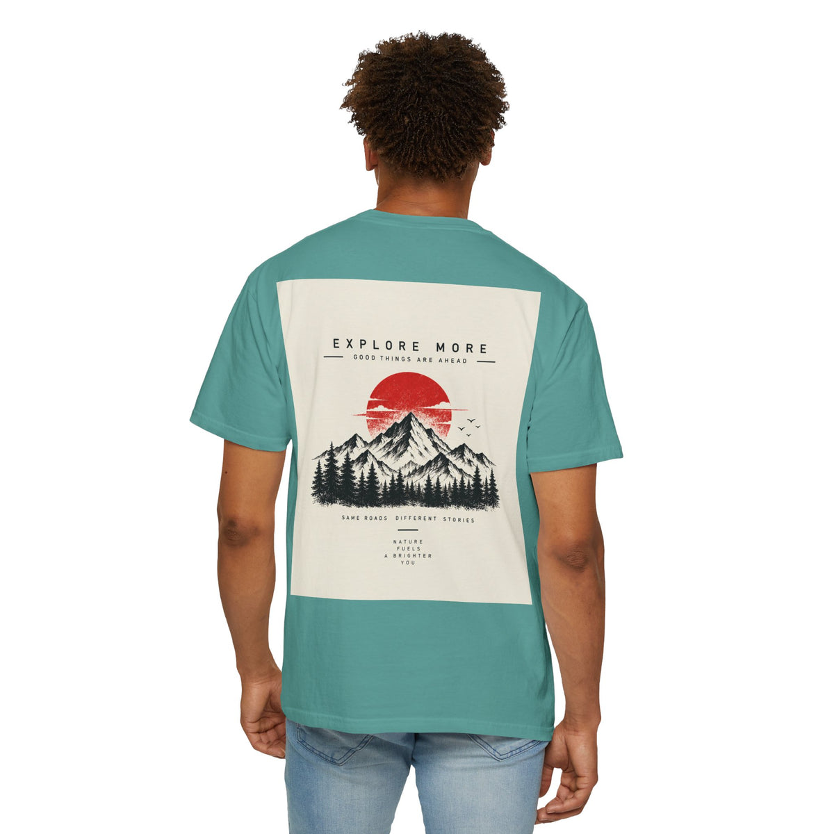 Explore More Mountain T-Shirt — 'Good Things Are Ahead' Outdoor Adventure Tee
