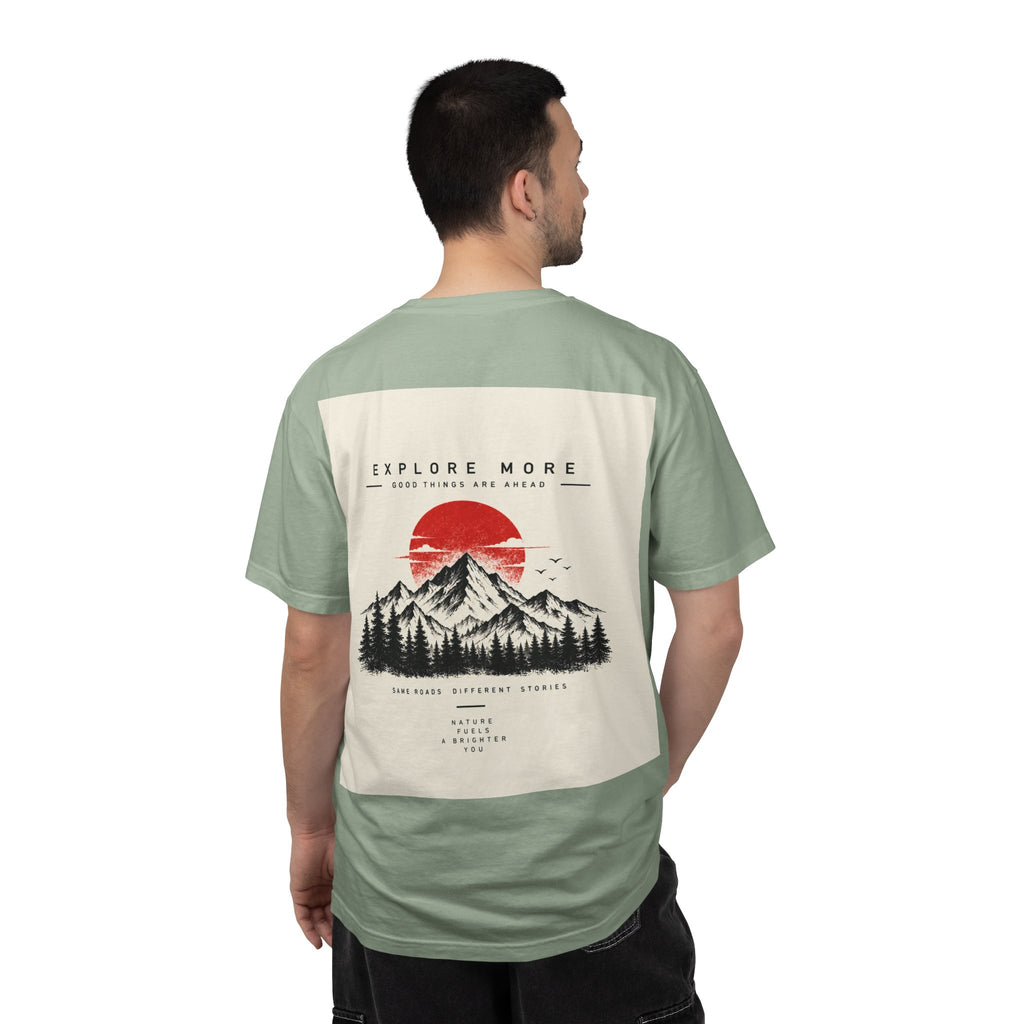 Explore More Mountain T-Shirt — 'Good Things Are Ahead' Outdoor Adventure Tee