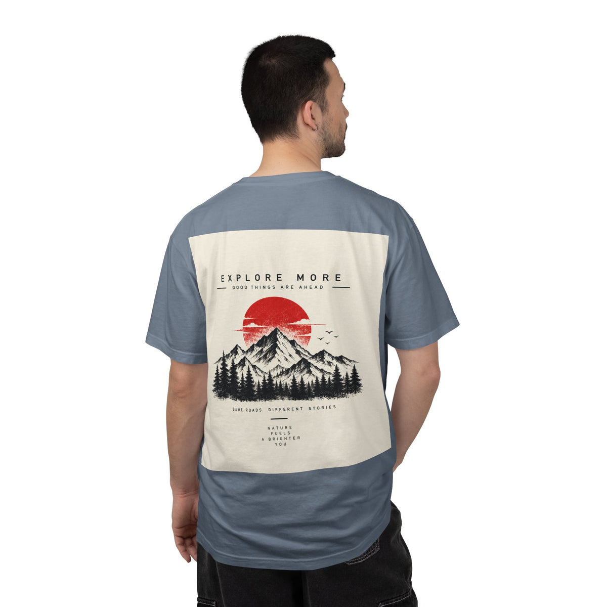 Explore More Mountain T-Shirt — 'Good Things Are Ahead' Outdoor Adventure Tee