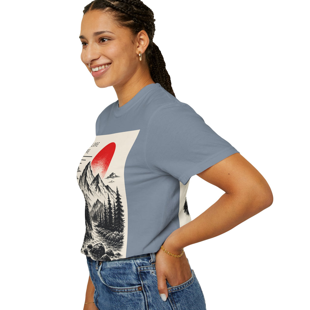 Explore More Mountain T-Shirt — 'Good Things Are Ahead' Outdoor Adventure Tee