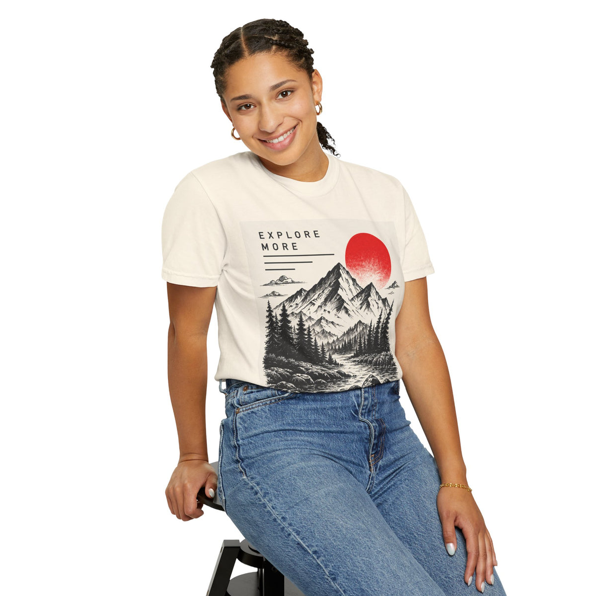 Explore More Mountain T-Shirt — 'Good Things Are Ahead' Outdoor Adventure Tee