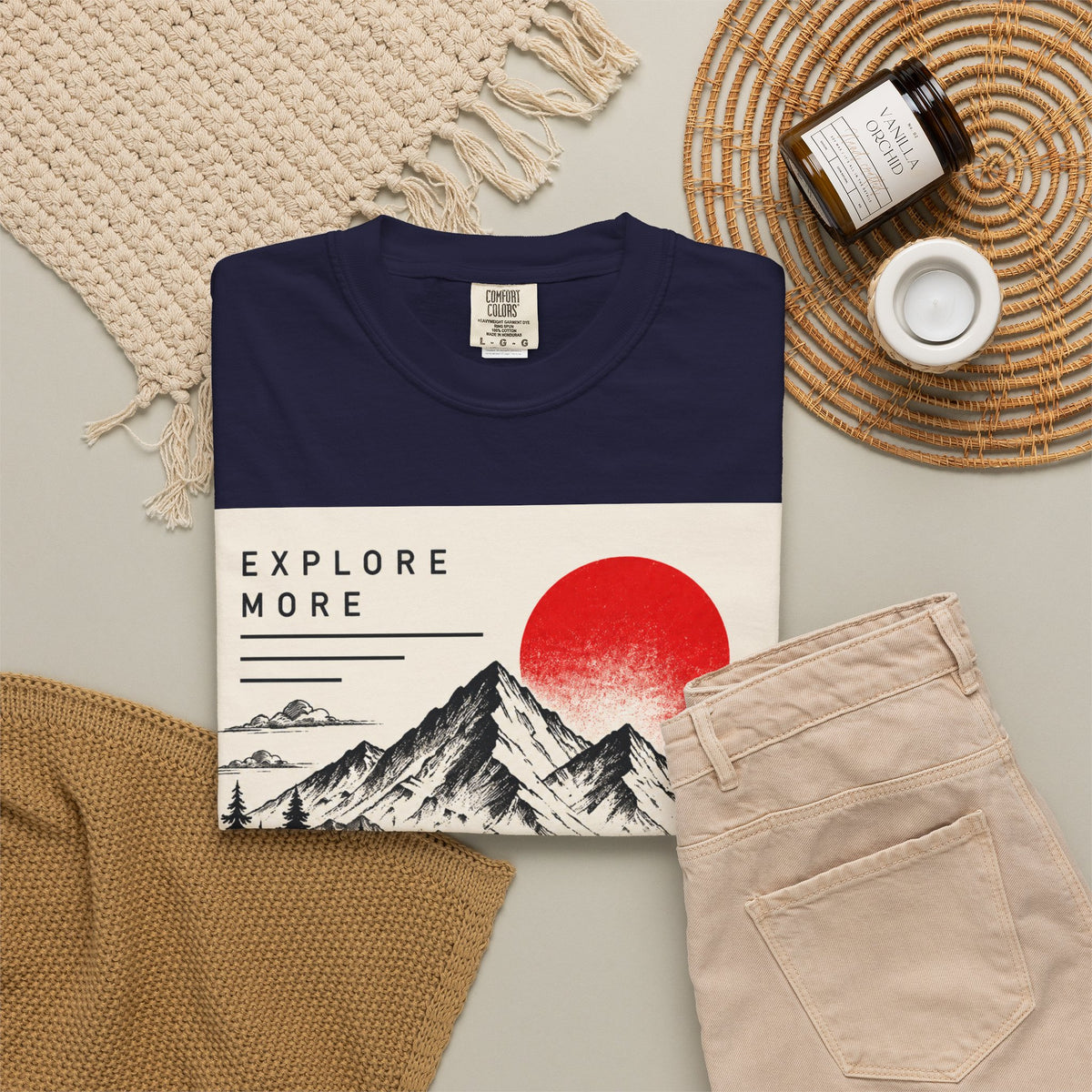 Explore More Mountain T-Shirt — 'Good Things Are Ahead' Outdoor Adventure Tee