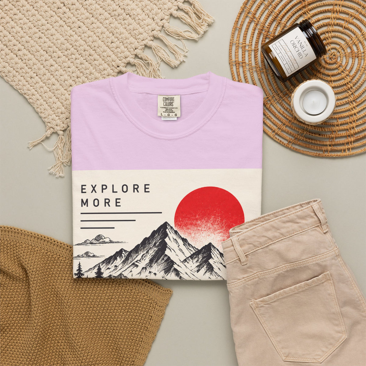 Explore More Mountain T-Shirt — 'Good Things Are Ahead' Outdoor Adventure Tee