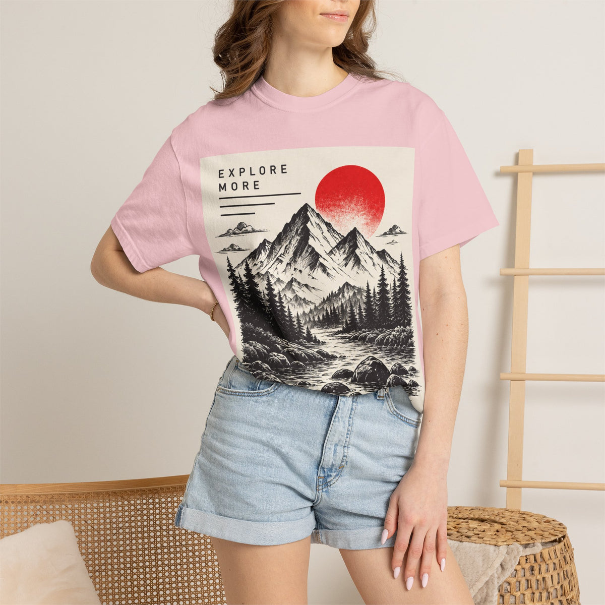 Explore More Mountain T-Shirt — 'Good Things Are Ahead' Outdoor Adventure Tee