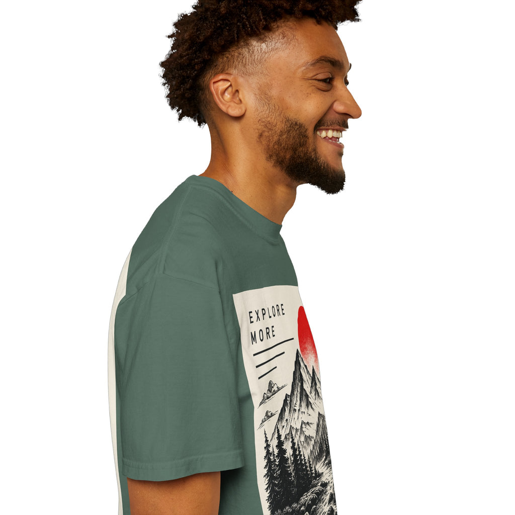 Explore More Mountain T-Shirt — 'Good Things Are Ahead' Outdoor Adventure Tee