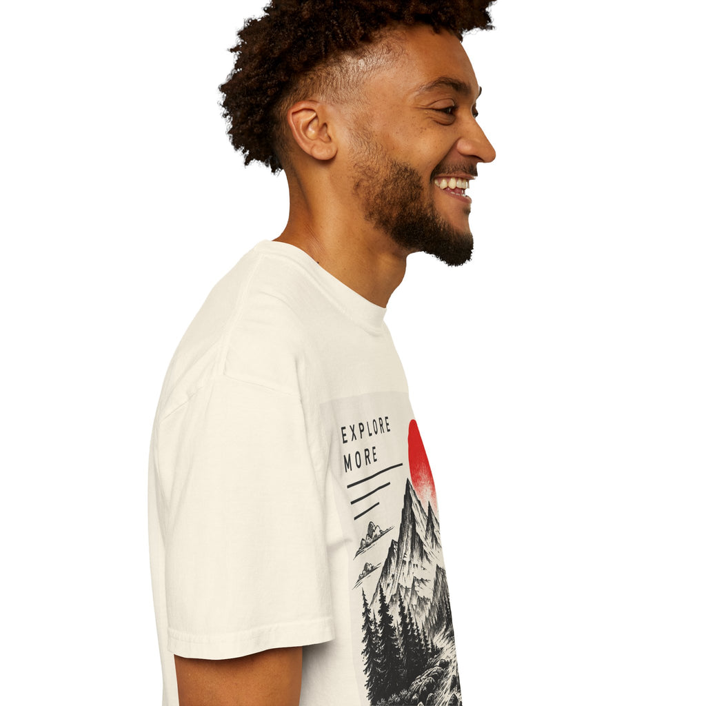 Explore More Mountain T-Shirt — 'Good Things Are Ahead' Outdoor Adventure Tee