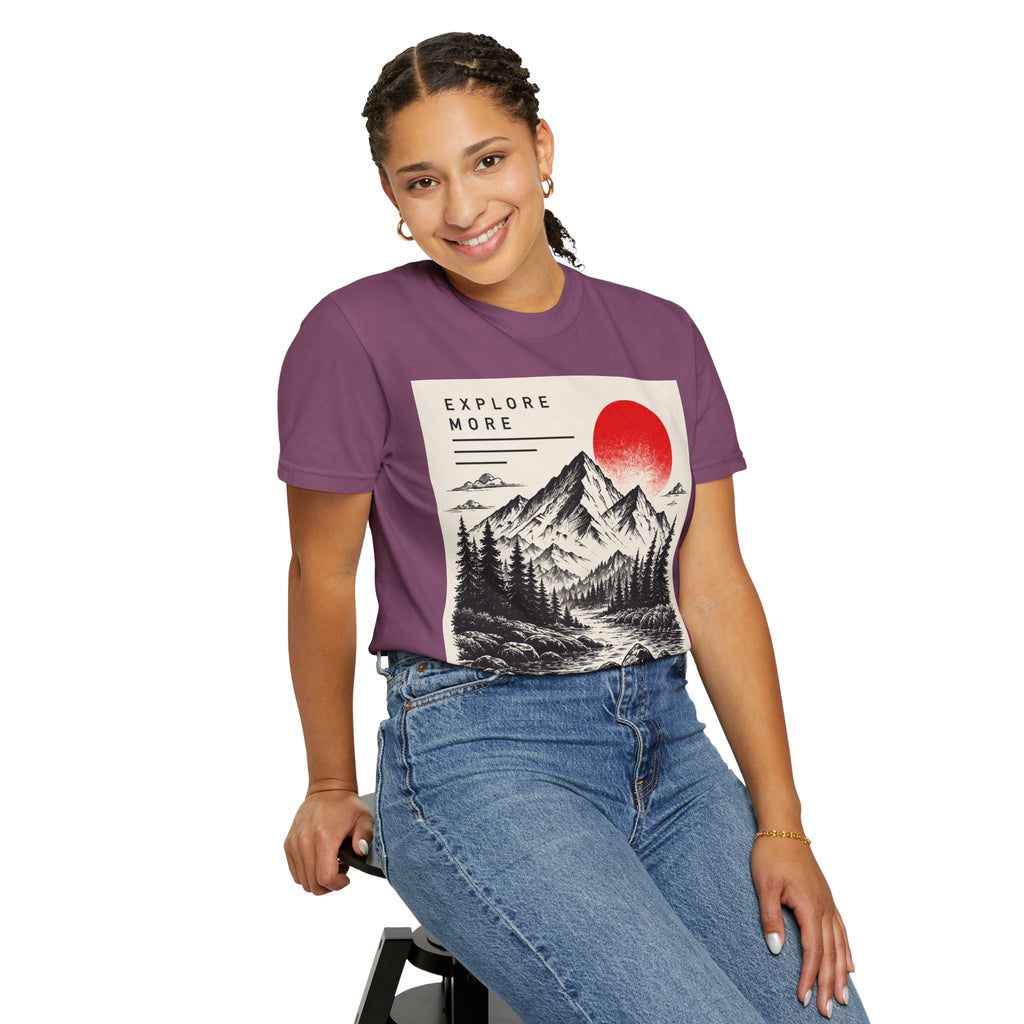 Explore More Mountain T-Shirt — 'Good Things Are Ahead' Outdoor Adventure Tee