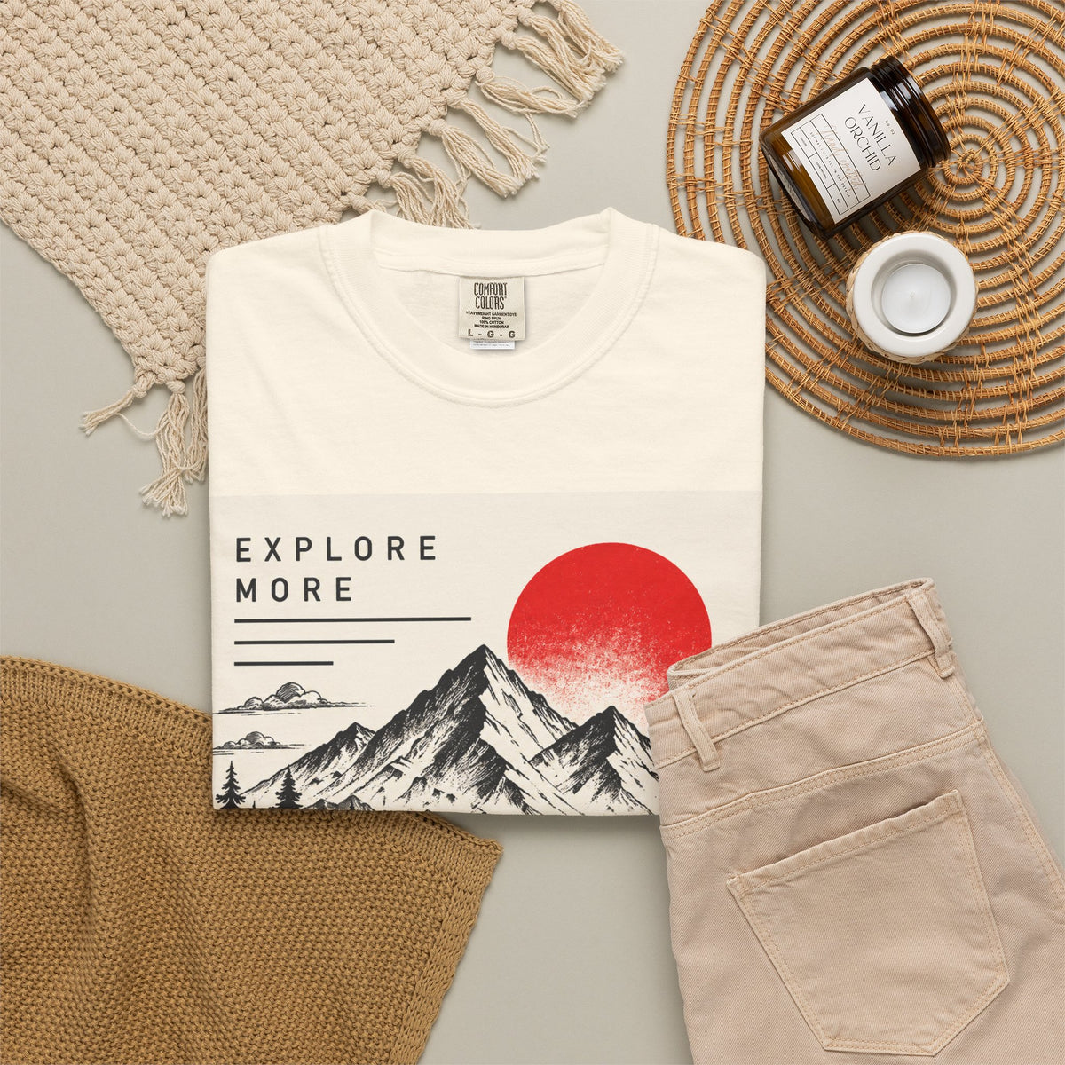 Explore More Mountain T-Shirt — 'Good Things Are Ahead' Outdoor Adventure Tee