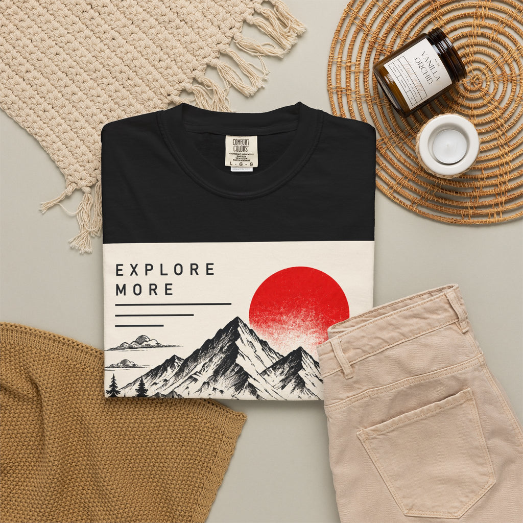 Explore More Mountain T-Shirt — 'Good Things Are Ahead' Outdoor Adventure Tee