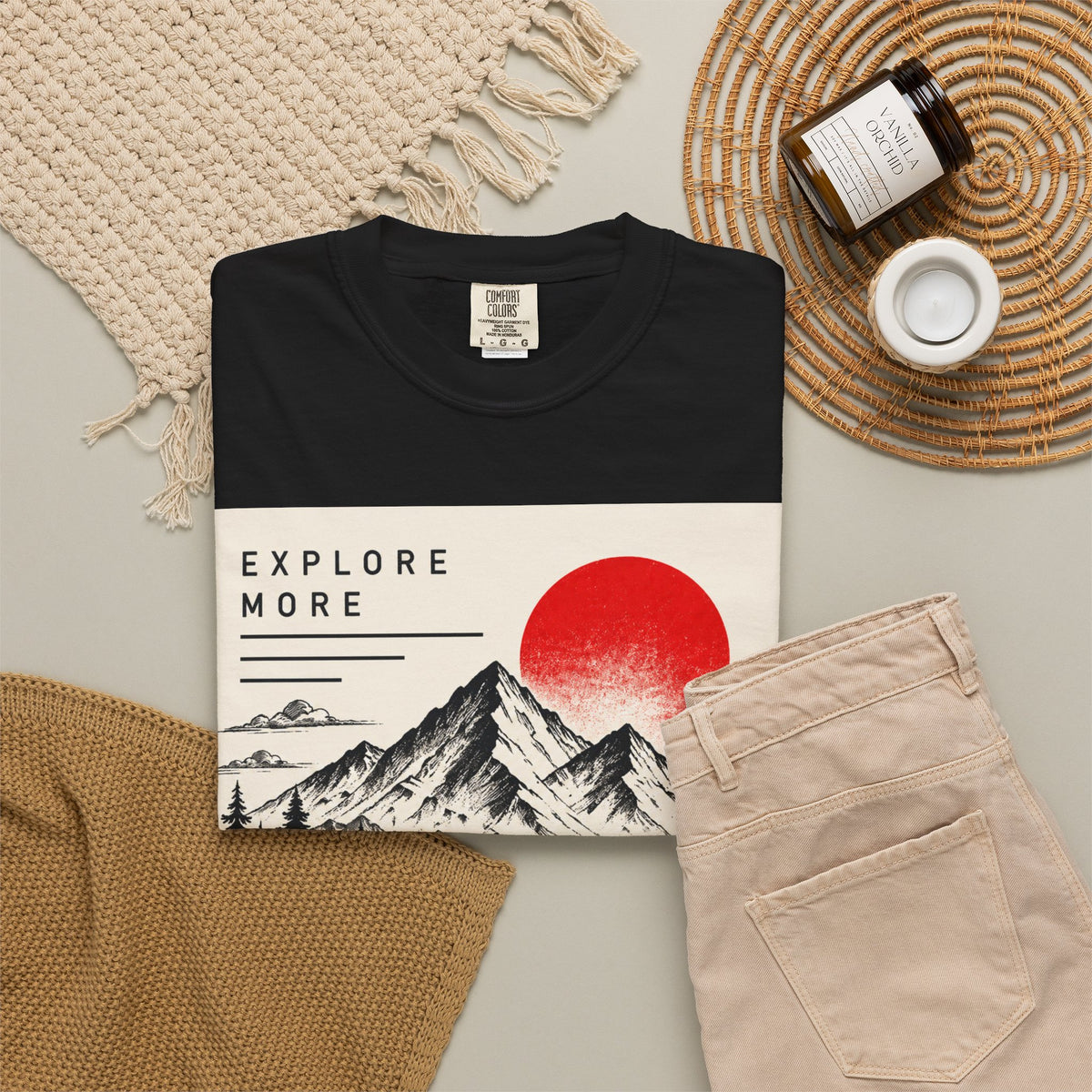 Explore More Mountain T-Shirt — 'Good Things Are Ahead' Outdoor Adventure Tee