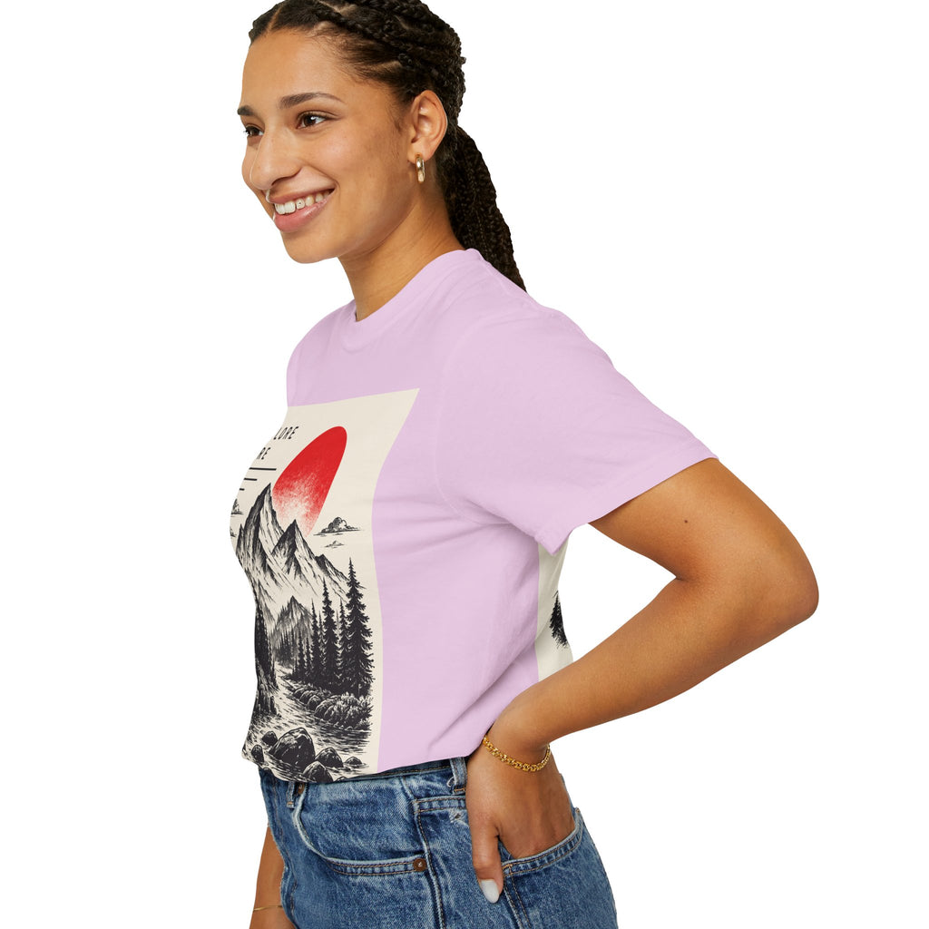 Explore More Mountain T-Shirt — 'Good Things Are Ahead' Outdoor Adventure Tee