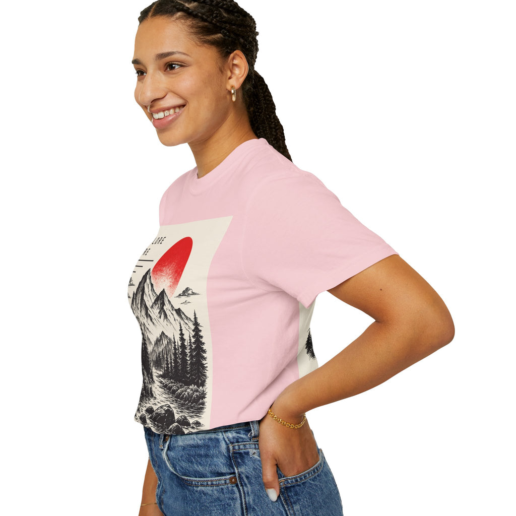 Explore More Mountain T-Shirt — 'Good Things Are Ahead' Outdoor Adventure Tee